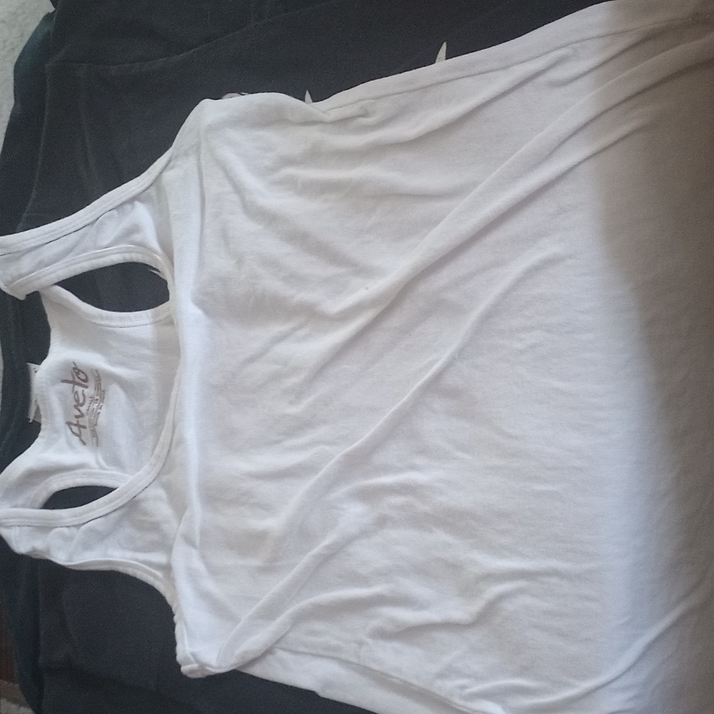 White tank top